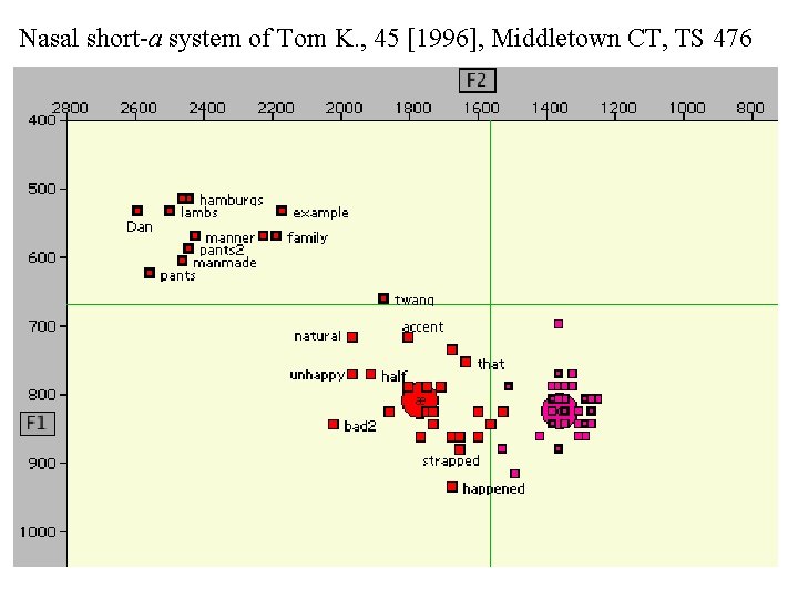 Nasal short-a system of Tom K. , 45 [1996], Middletown CT, TS 476 