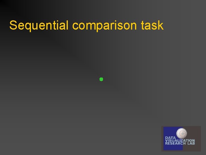 Sequential comparison task 