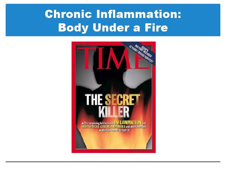 Chronic Inflammation: Body Under a Fire 