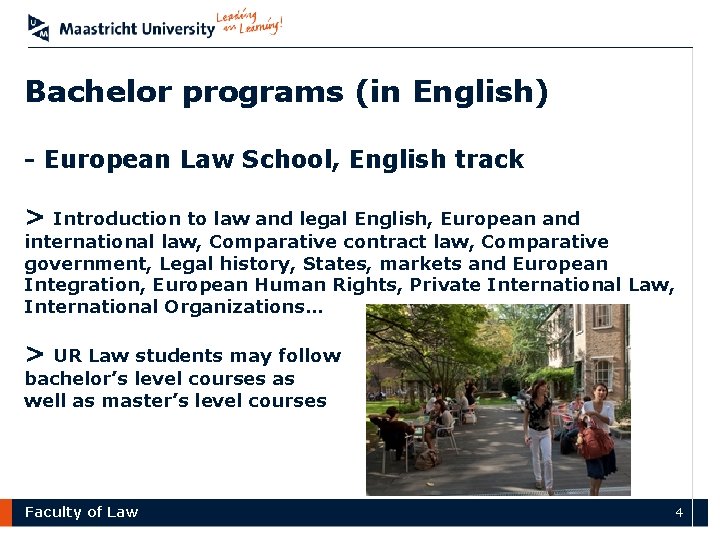 Bachelor programs (in English) - European Law School, English track > Introduction to law