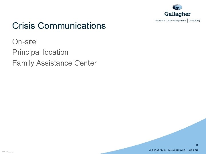 Effectively Managing A Disaster Joey Sylvester National Director