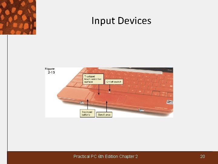 Input Devices Practical PC 6 th Edition Chapter 2 20 