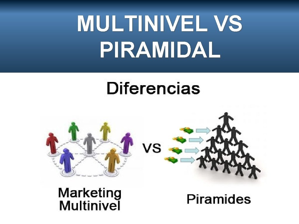 MULTINIVEL VS PIRAMIDAL 