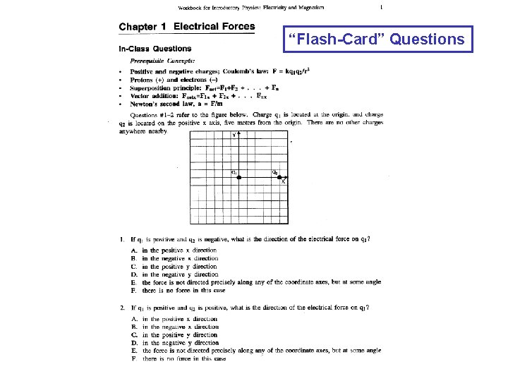 “Flash-Card” Questions 