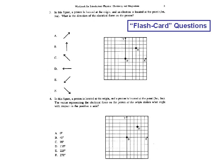 “Flash-Card” Questions 