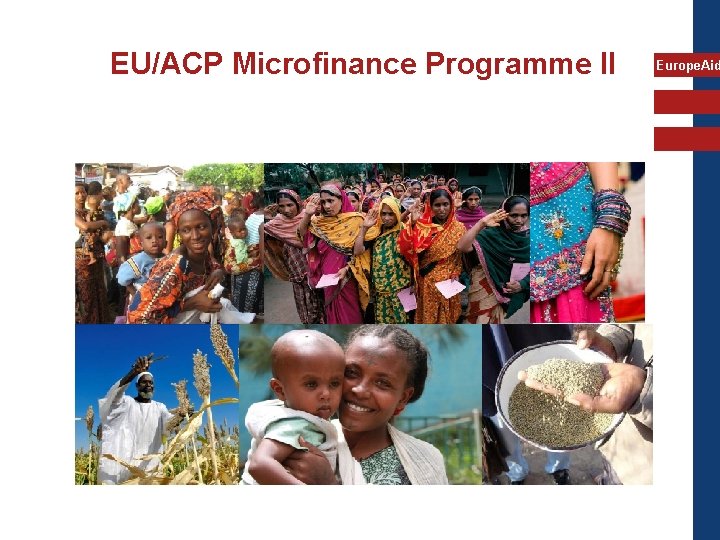 EU/ACP Microfinance Programme II Europe. Aid 