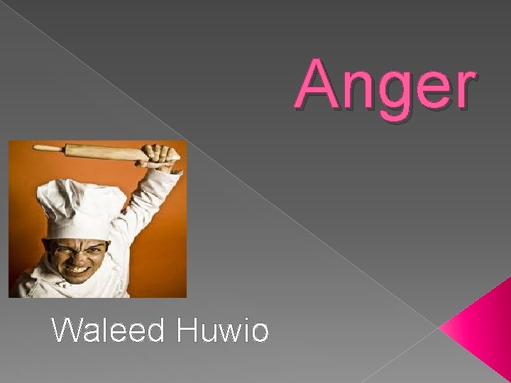 Anger Waleed Huwio 