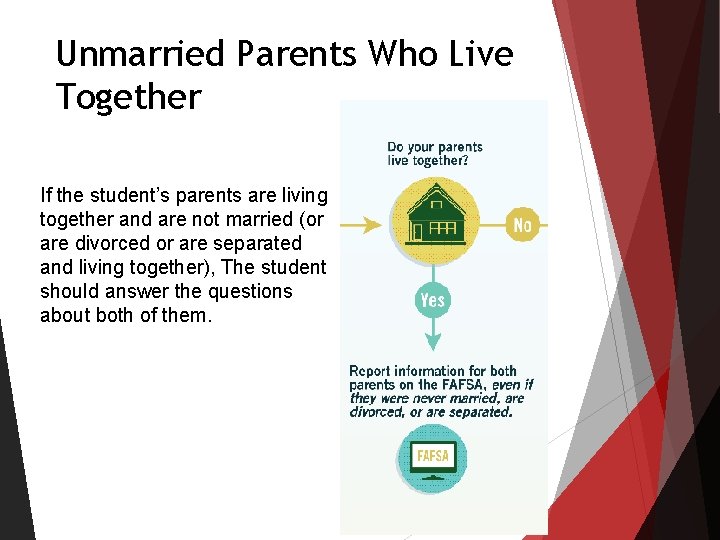 Unmarried Parents Who Live Together If the student’s parents are living together and are Unmarried Parents Who Live Together If the student’s parents are living together and are