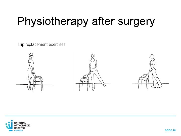 Physiotherapy after surgery Hip replacement exercises 