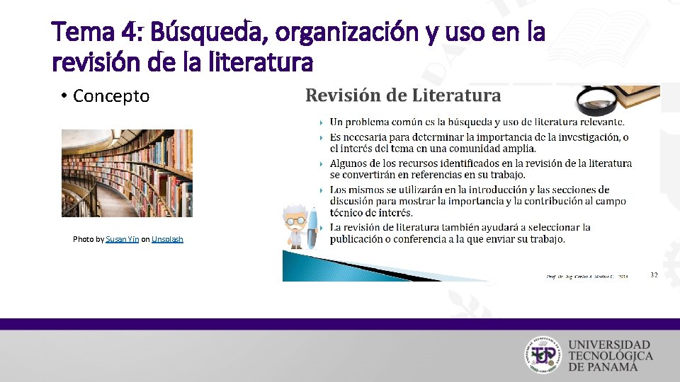 Tema 4: Búsqueda, organización y uso en la revisión de la literatura • Concepto