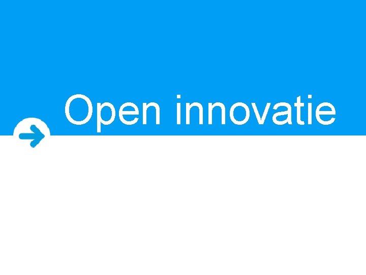 Open innovatie 