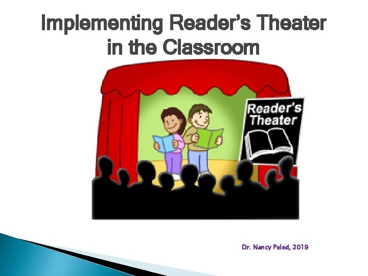 Implementing Reader’s Theater in the Classroom Dr. Nancy Peled, 2019 