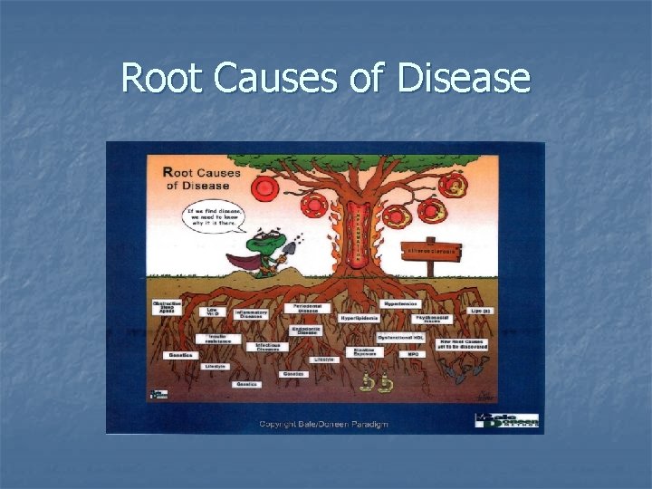 Root Causes of Disease 