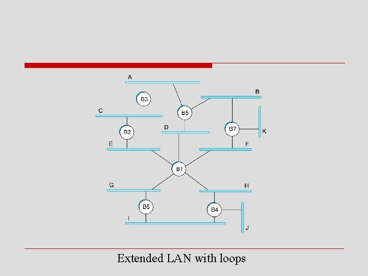 Extended LAN with loops 