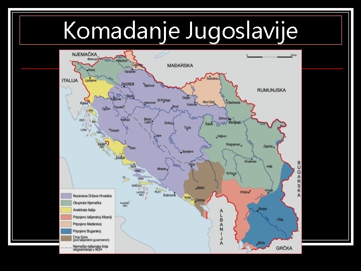 Komadanje Jugoslavije 