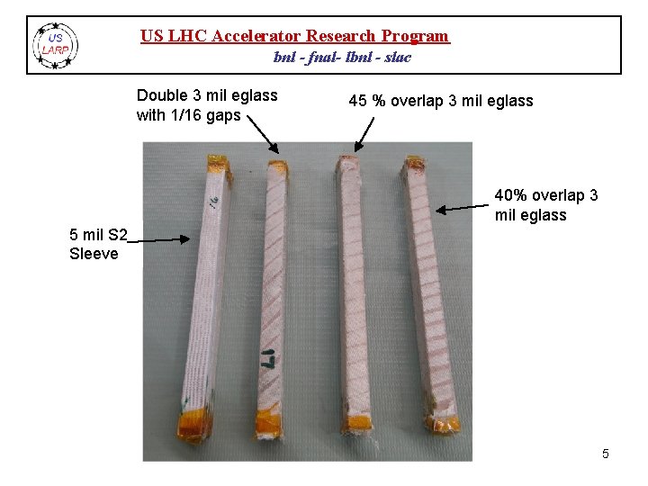 US LHC Accelerator Research Program bnl - fnal- lbnl - slac Double 3 mil