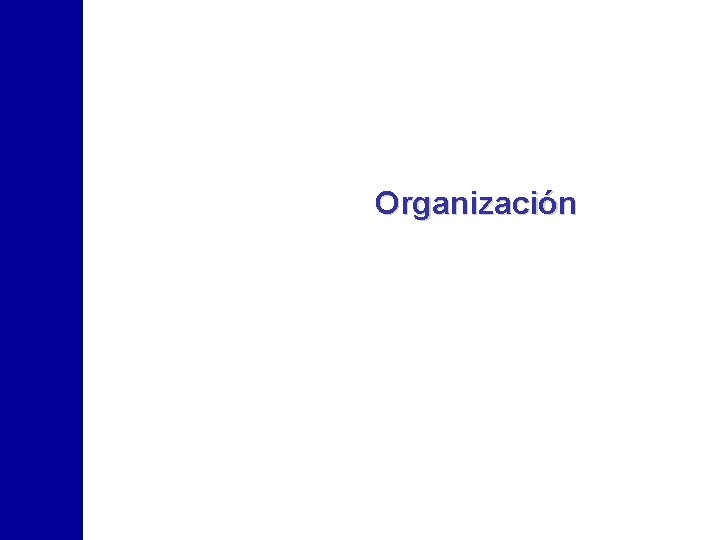 Organización 