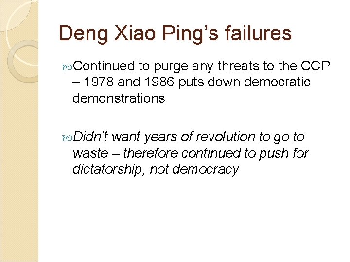 Deng Xiaoping Deng the Small and Plain Whether