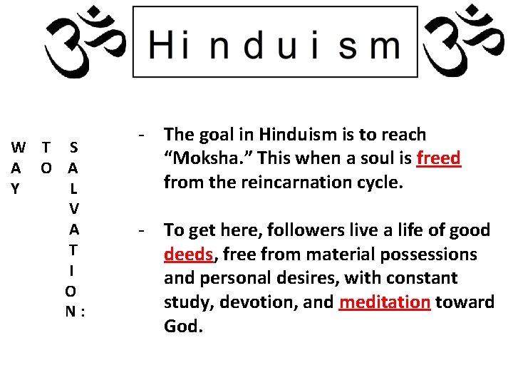 W T S A O A Y L V A T I O N: