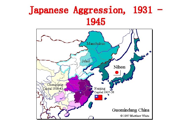 Japanese Aggression, 1931 1945 