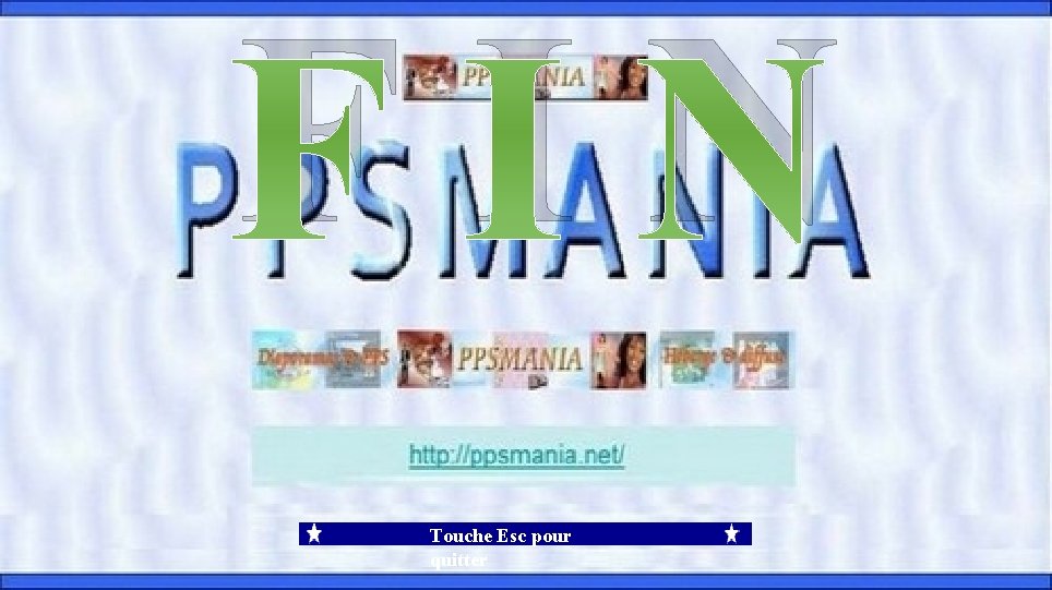 FIN La mer Les a bercés Le long des golfes clairs Et d'une chanson