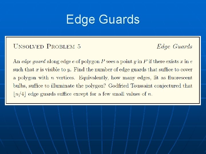Edge Guards 