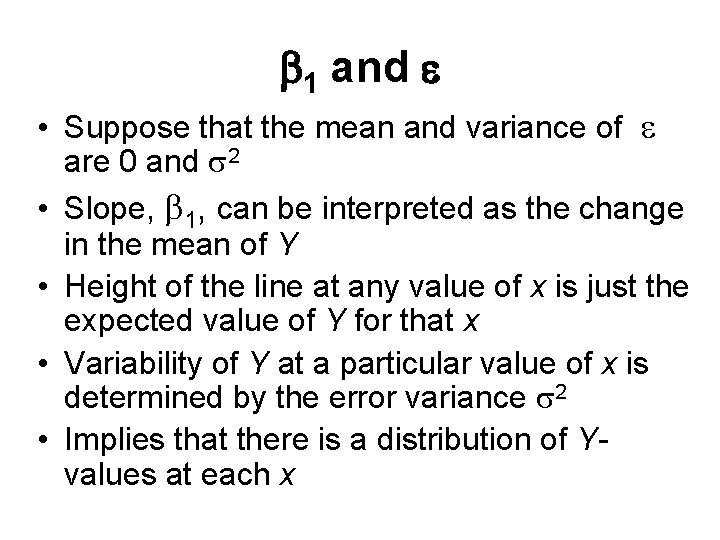  1 and • Suppose that the mean and variance of are 0 and