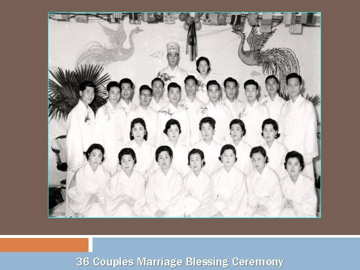 36 Couples Marriage Blessing Ceremony 