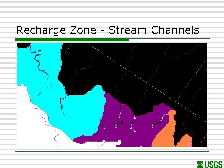 Recharge Zone - Stream Channels 