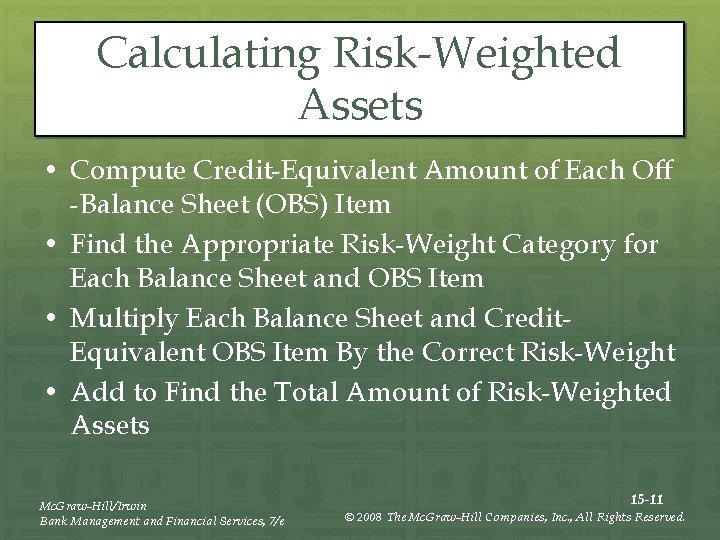 Chapter Fifteen The Management of Capital Mc GrawHillIrwin