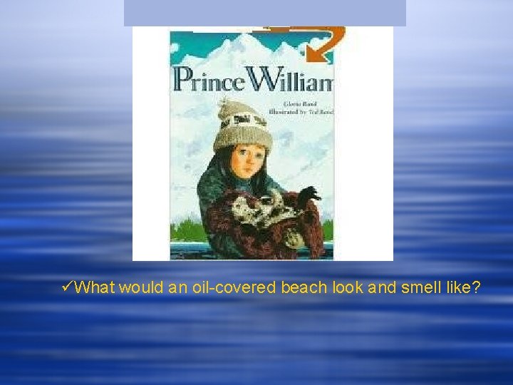 üWhat would an oil-covered beach look and smell like? üWhat would an oil-covered beach look and smell like?