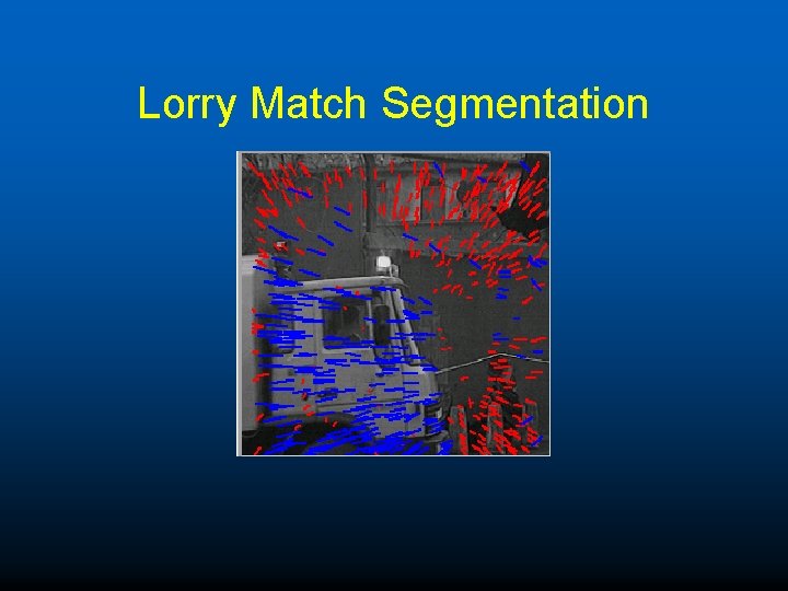 Lorry Match Segmentation 