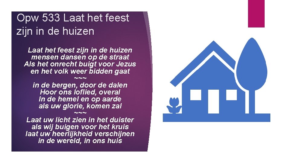 Opw 533 Laat het feest zijn in de huizen mensen dansen op de straat