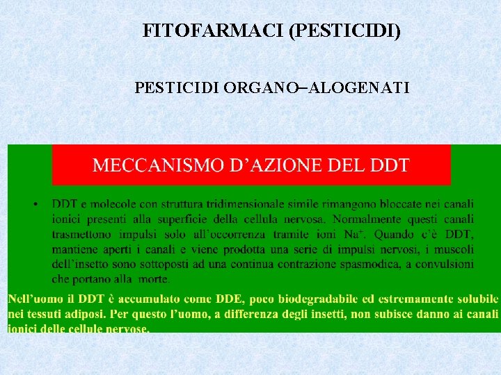 Gli inquinanti organici persistenti
