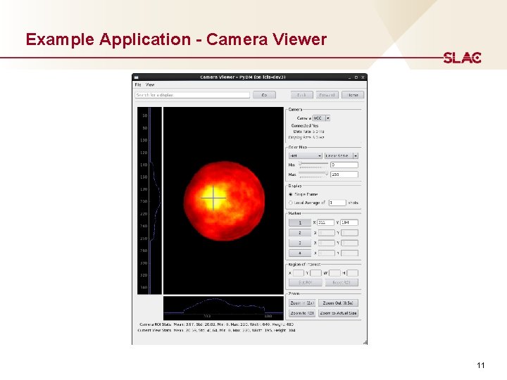 Example Application - Camera Viewer 11 