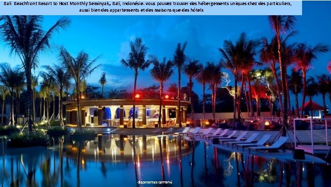 Bali Beachfront Resort to Host Monthly Seminyak, Bali, Indonésie. vous pouvez trouver des hébergements