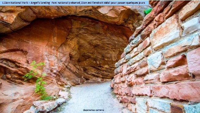 1 Zion National Park – Angel’s landing Parc national préservé, Zion est l’endroit idéal