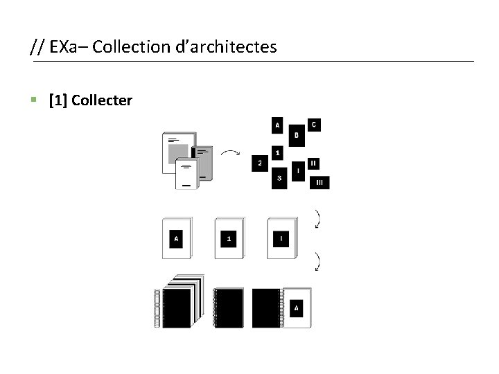 // EXa– Collection d’architectes § [1] Collecter 