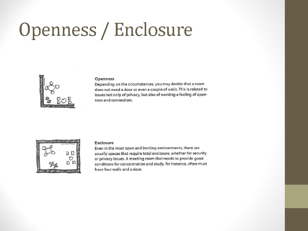 Openness / Enclosure 