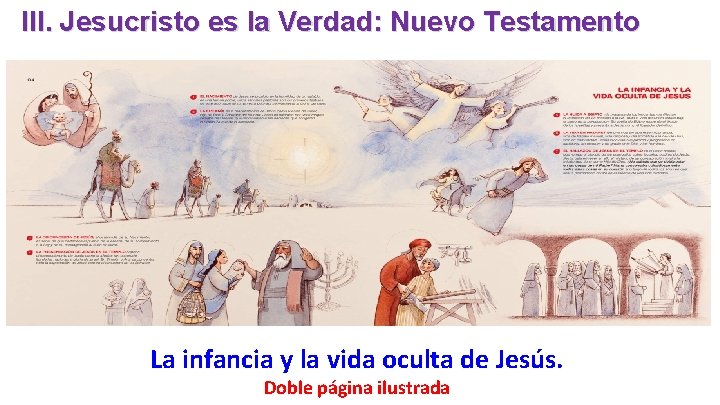 III. Jesucristo es la Verdad: Nuevo Testamento La infancia y la vida oculta de