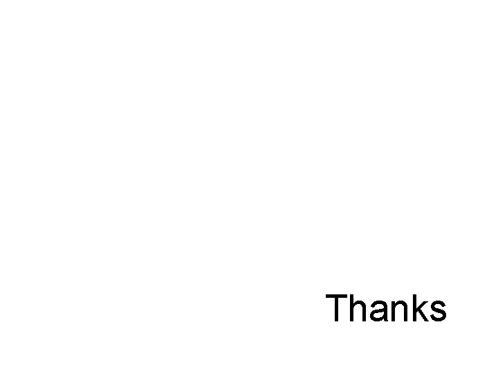 Thanks Thanks