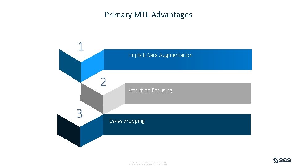 Primary MTL Advantages 1 Implicit Data Augmentation 2 3 Attention Focusing Eaves dropping Company