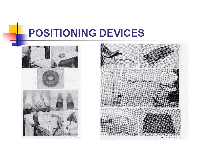 POSITIONING DEVICES 