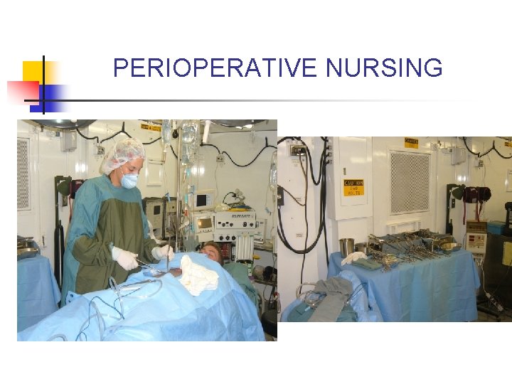 PERIOPERATIVE NURSING 