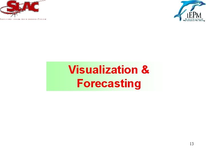 Visualization & Forecasting 13 