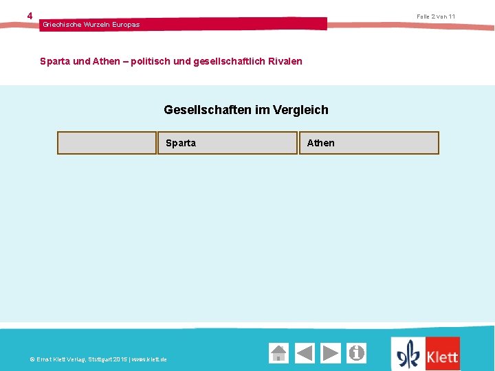 4 Folie 2 von 11 Griechische Wurzeln Europas Sparta und Athen – politisch und