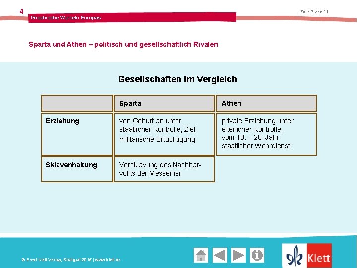 4 Folie 7 von 11 Griechische Wurzeln Europas Sparta und Athen – politisch und
