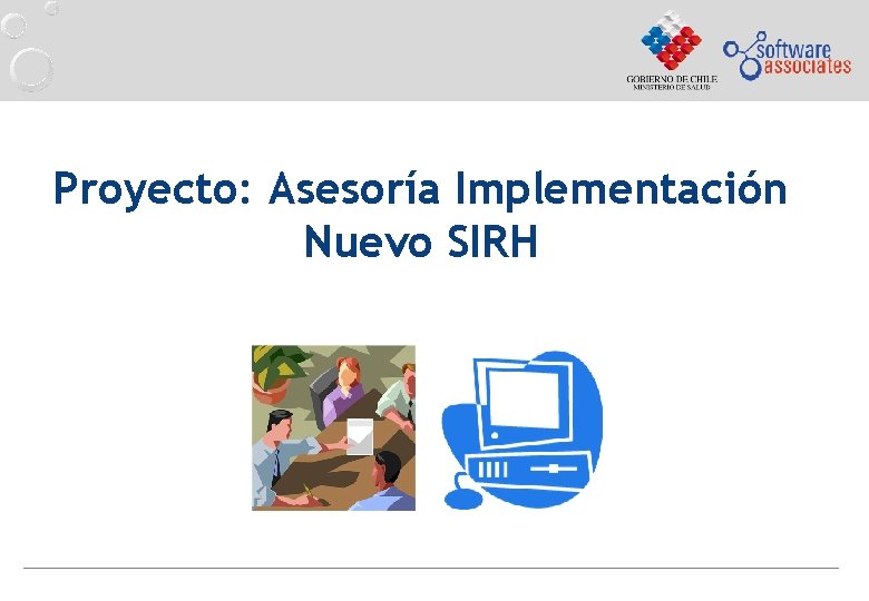 Proyecto: Asesoría Implementación Nuevo SIRH 