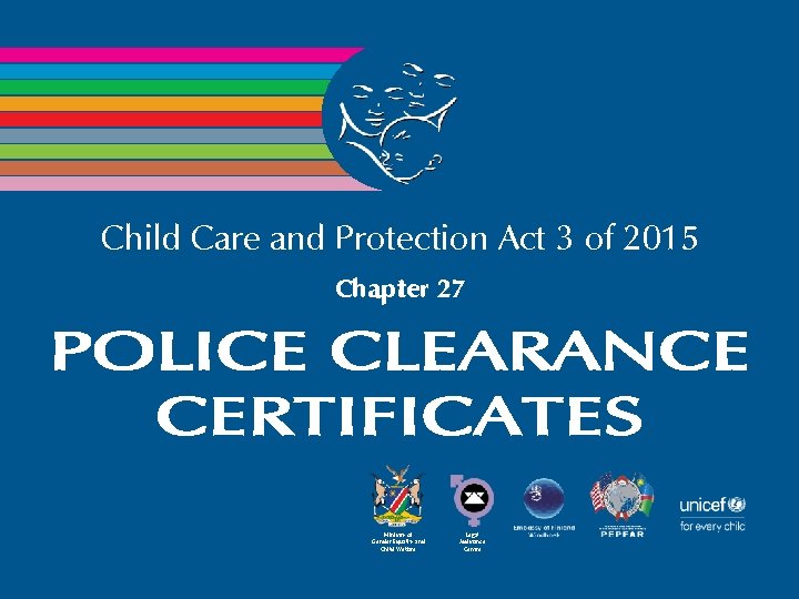 Child Care and Protection Act 3 of 2015 Chapter 27 Ministry of Gender Equality