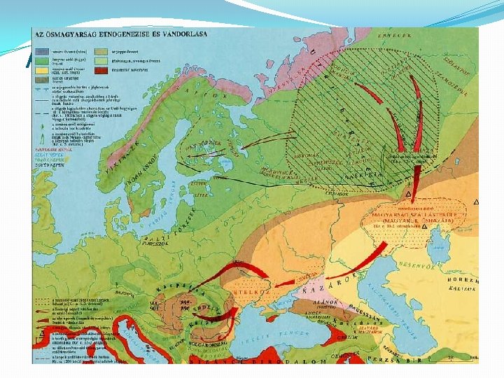 A vándorlás első állomásai Kr. e. V – Kr. u. V. század között a